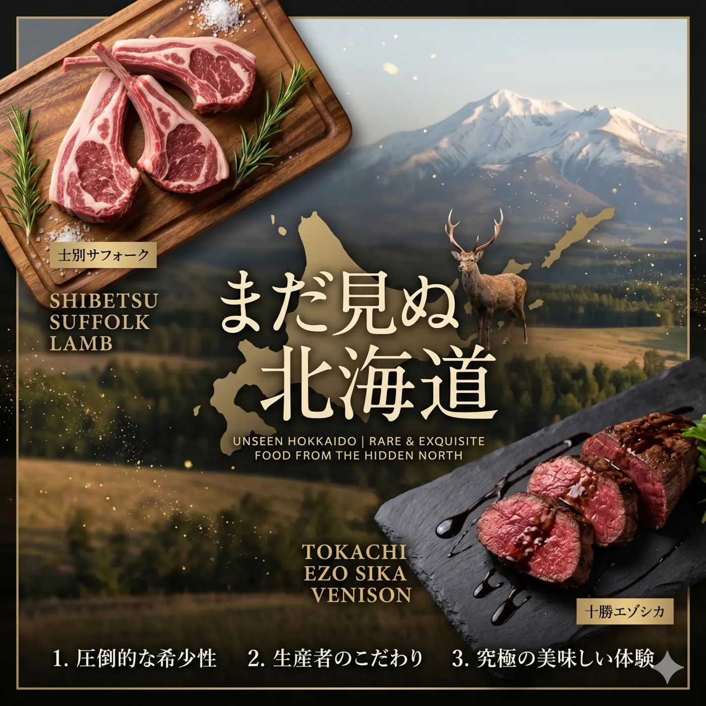 まだ見ぬ北海道 ブランドビジュアル
